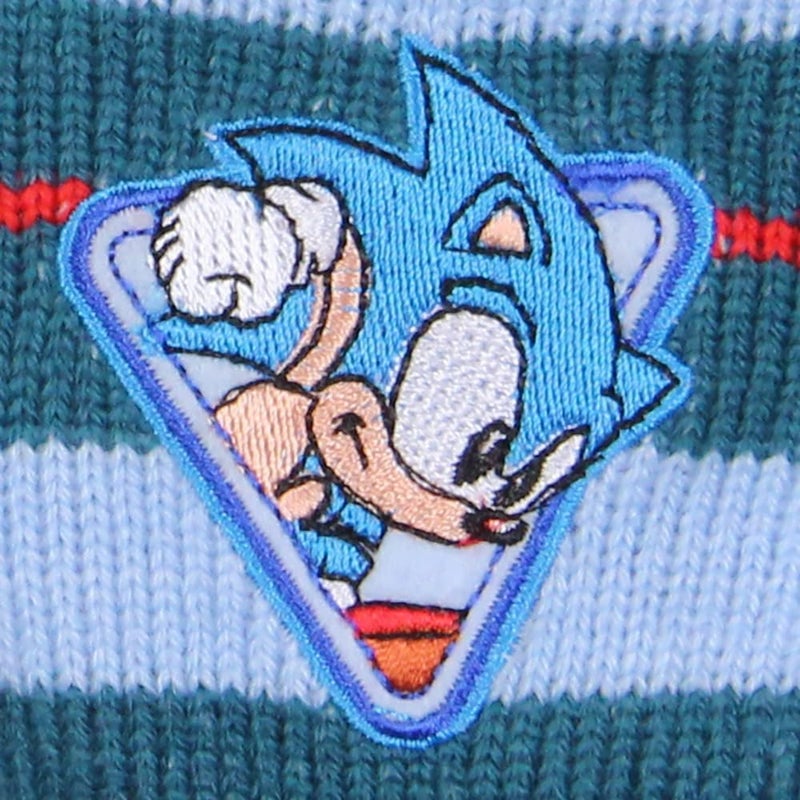 Bio World Sonic The Hedgehog Boys' Plush-Lined Non-Slip Slipper Socks For Boys And Girls - Image 4